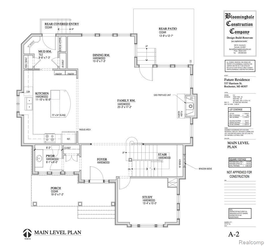 1018 Mahaffey Street Rochester, MI 48307 - Photo 2 of 33 537 Harrison List_MAIN LEVEL (2).jpg