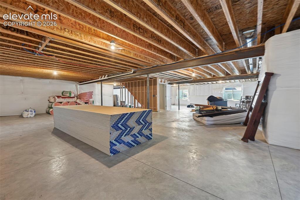 16232 Thunder Cat Way Monument, CO 80132 - Photo 42 of 49 Huge basement
