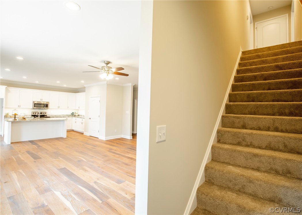 4370 Pierce Road Powhatan, VA 23139 - Photo 28 of 49 SECOND STORY VIEWS WITH OVER SIZED STAIRCASE TO TH
