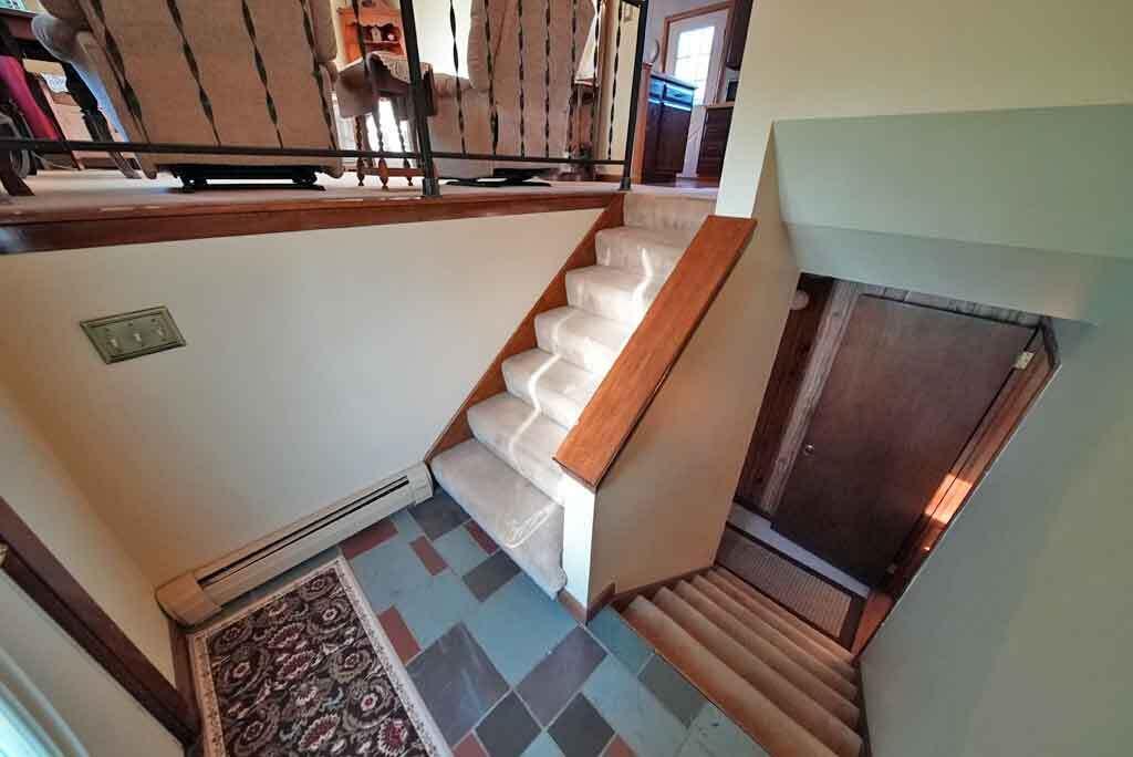 1196 Bangor Road Linneus, ME 04730 - Photo 33 of 66 stairway-1196-bangor-st