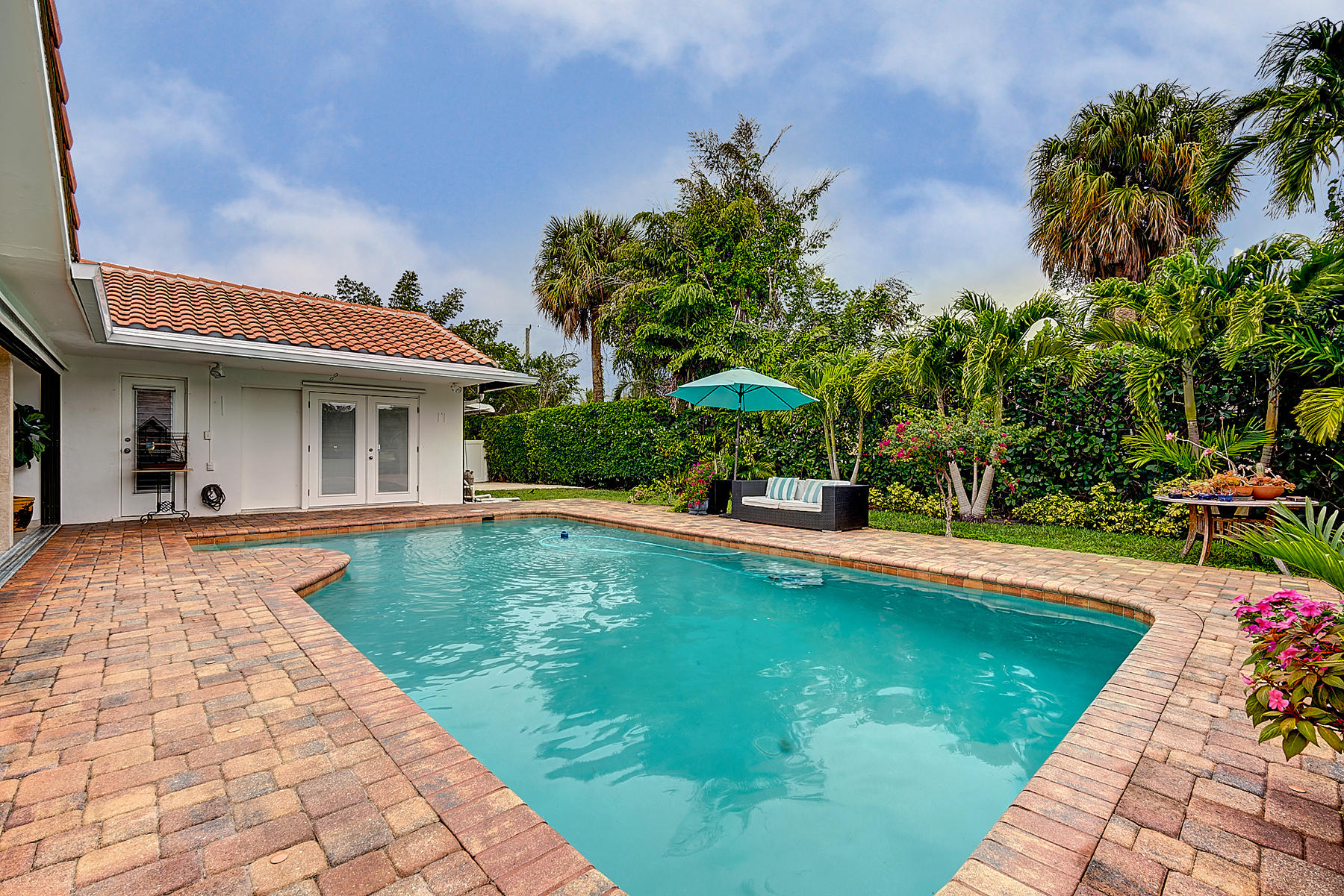 1061 Northwest 6th Street Boca Raton, FL 33486 - Photo 23 of 49 Open Private Pool Area