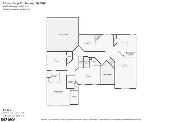 $1,097,000 | 2 Stone Forge Road, Andover, NJ 07821