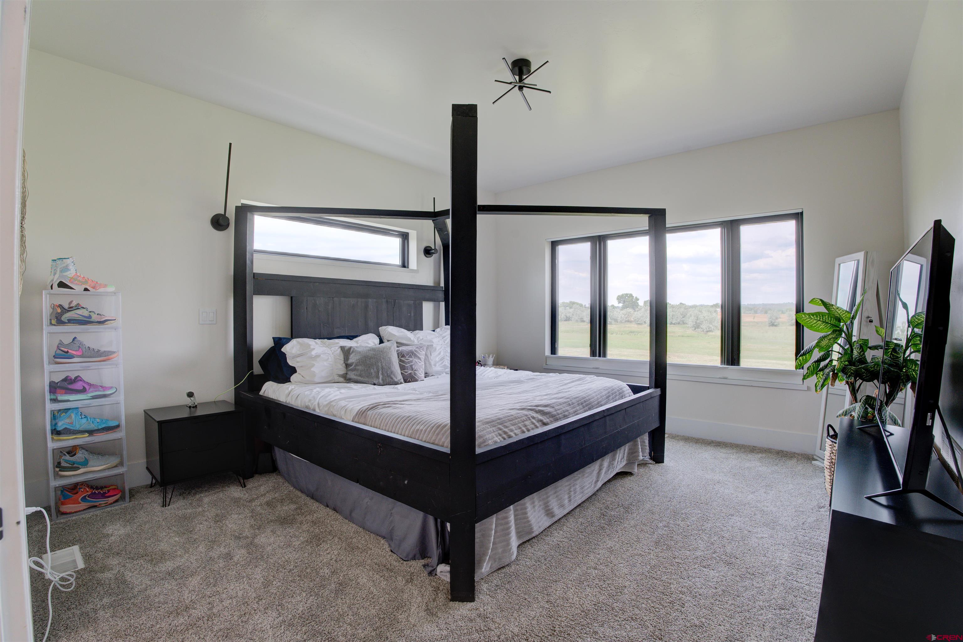 25320 Rd N.8 Loop Cortez, CO 81321 - Photo 14 of 40 a bedroom with a bed and a potted plant