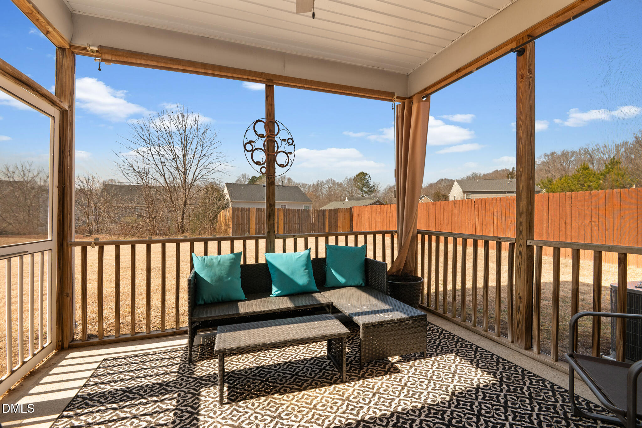 2019 Tennessee Road Durham, NC 27704 - Photo 5 of 28 a view of a two chairs in the balcony