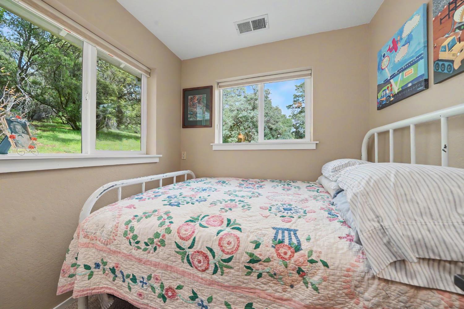 19351 Fiddletown Road Fiddletown, CA 95629 - Photo 35 of 51 The third bedroom shares in the home’s stunning views