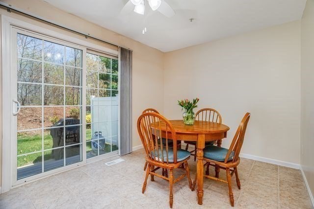 1 B Patriots Way, Unit B Sterling, MA 01564 - Photo 16 of 32 a view of a dining room with furniture window and outside view