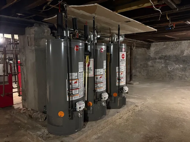 a view of a storage room