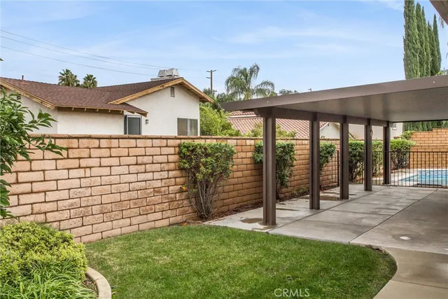 a view of outdoor space and yard