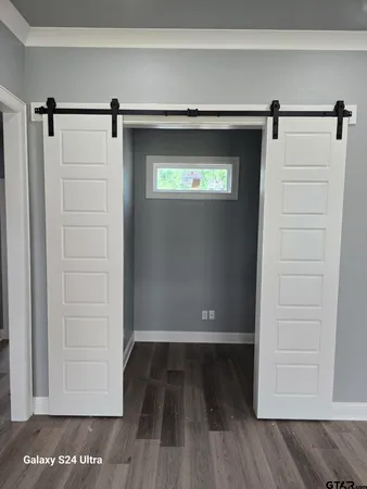 a view of walk in closet