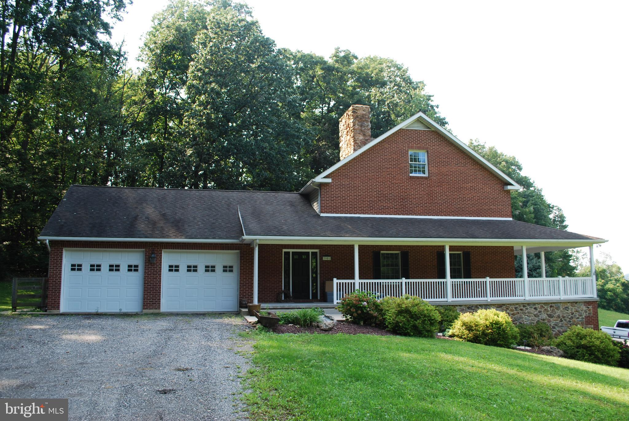 3901 Water Tank Road Manchester, MD 21102 - Photo 2 of 45 Side of house, 2 car garage, huge porch
