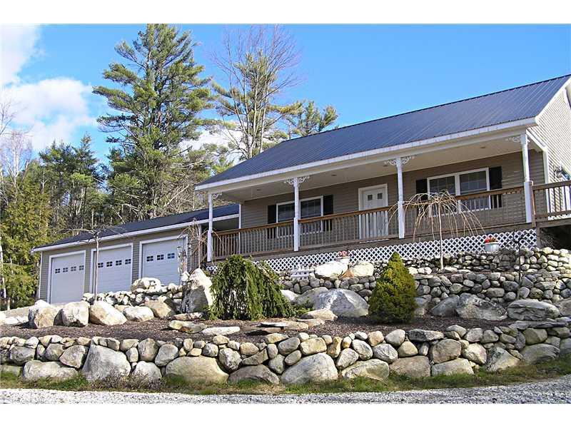 8 Little Pond Road Otisfield, ME 04270 - Photo 3 of 35 Exterior Front. Sunsets on the deck...