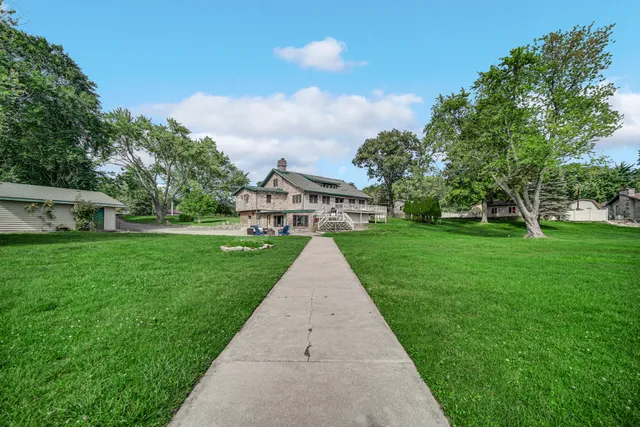 a house with a outdoor space