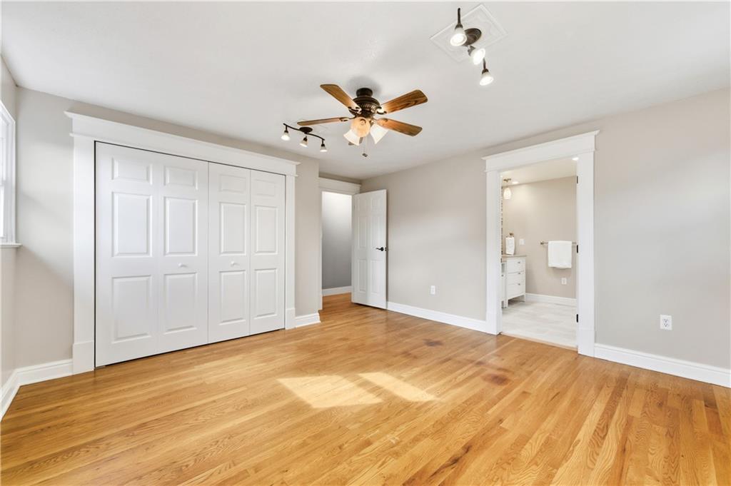 174 North Jamestown Road Coraopolis, PA 15108 - Photo 14 of 27 a view of a room with a stylish ceiling fan and entryway