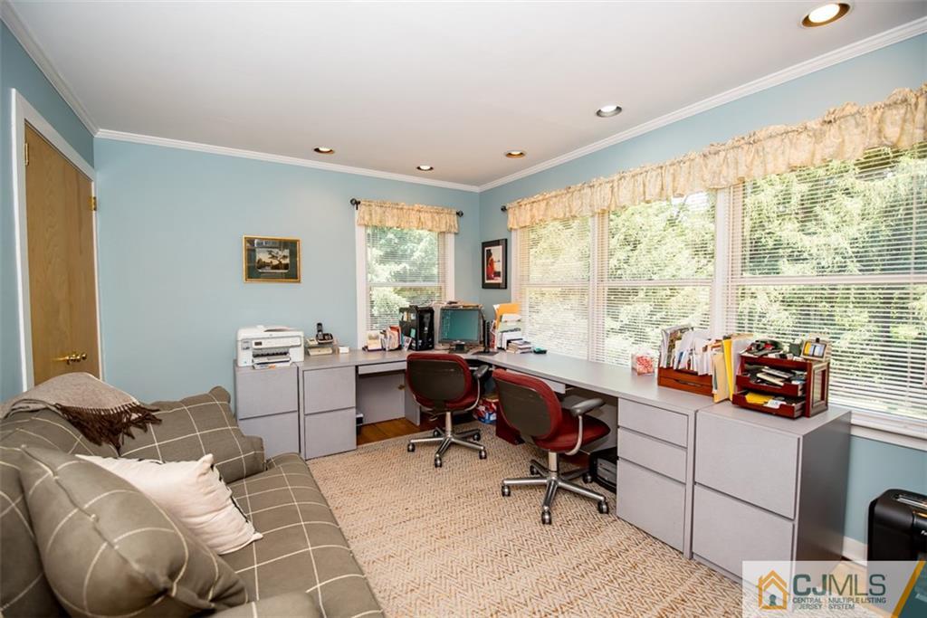 91 Conover Road West Windsor, NJ 08550 - Photo 11 of 25 a view of a workspace with a window