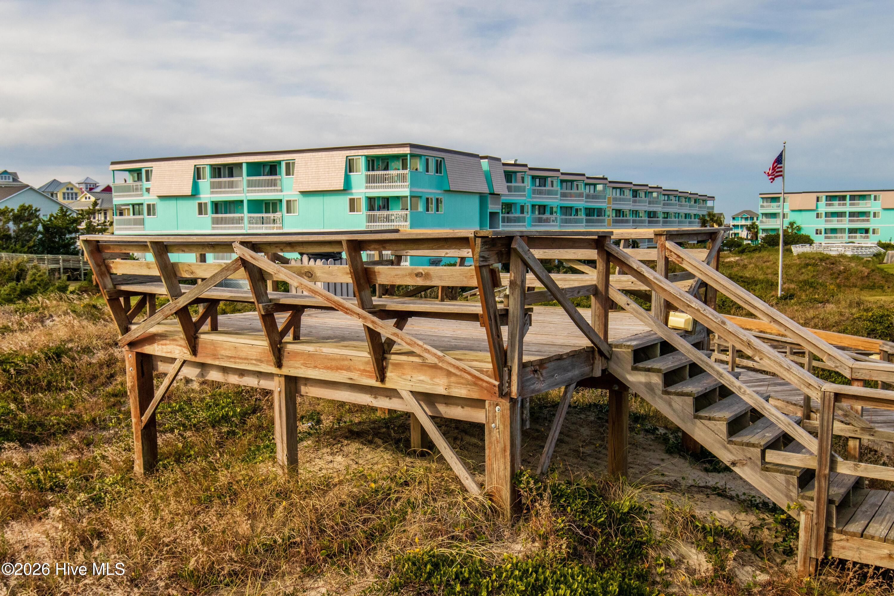 301 Commerce Way, Unit 357 Atlantic Beach, NC 28512 - Photo 21 of 22 Sea Spray Oceanfront Deck