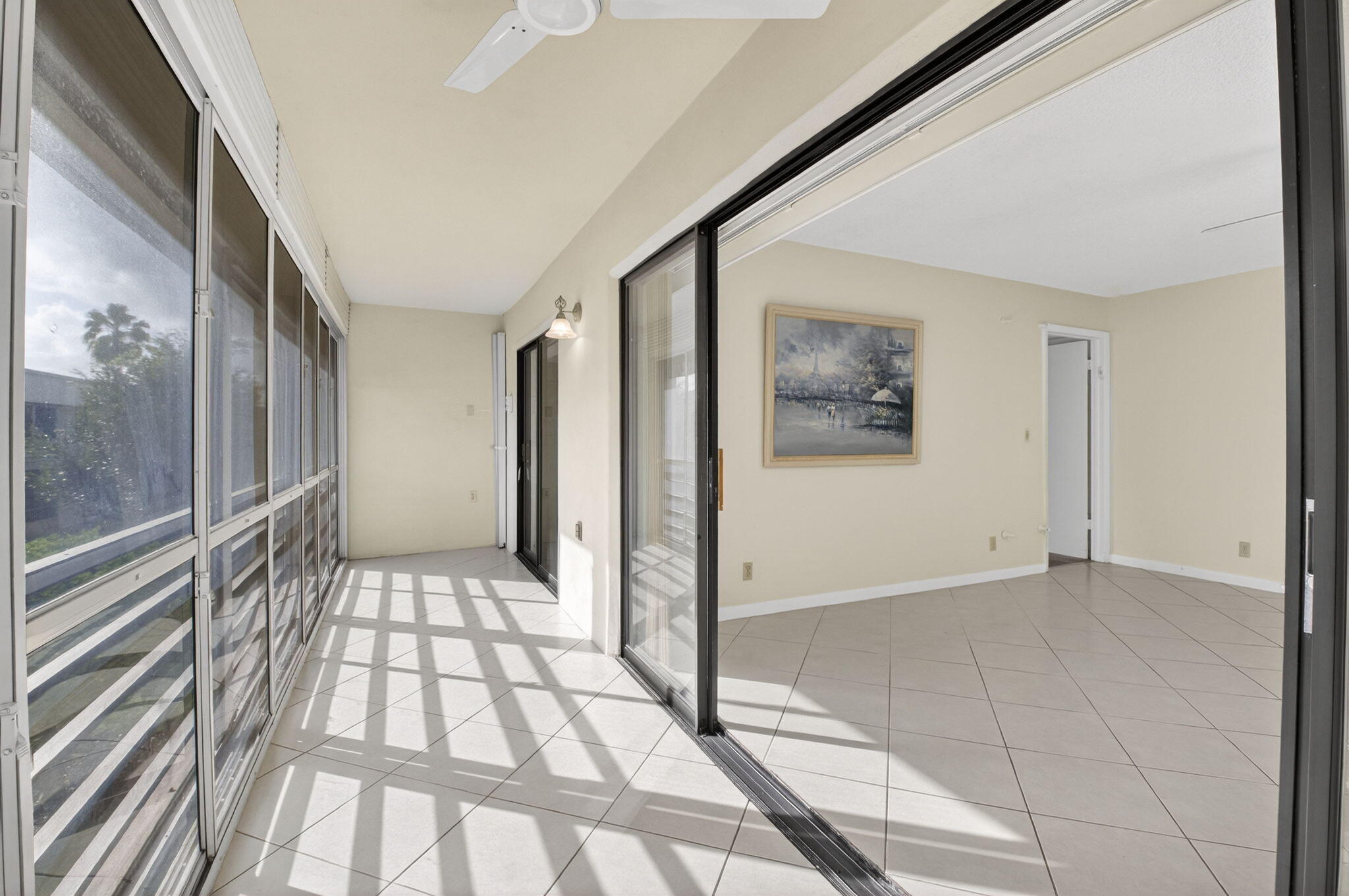 136 Capri B Delray Beach, FL 33484 - Photo 22 of 42 Enclosed Balcony