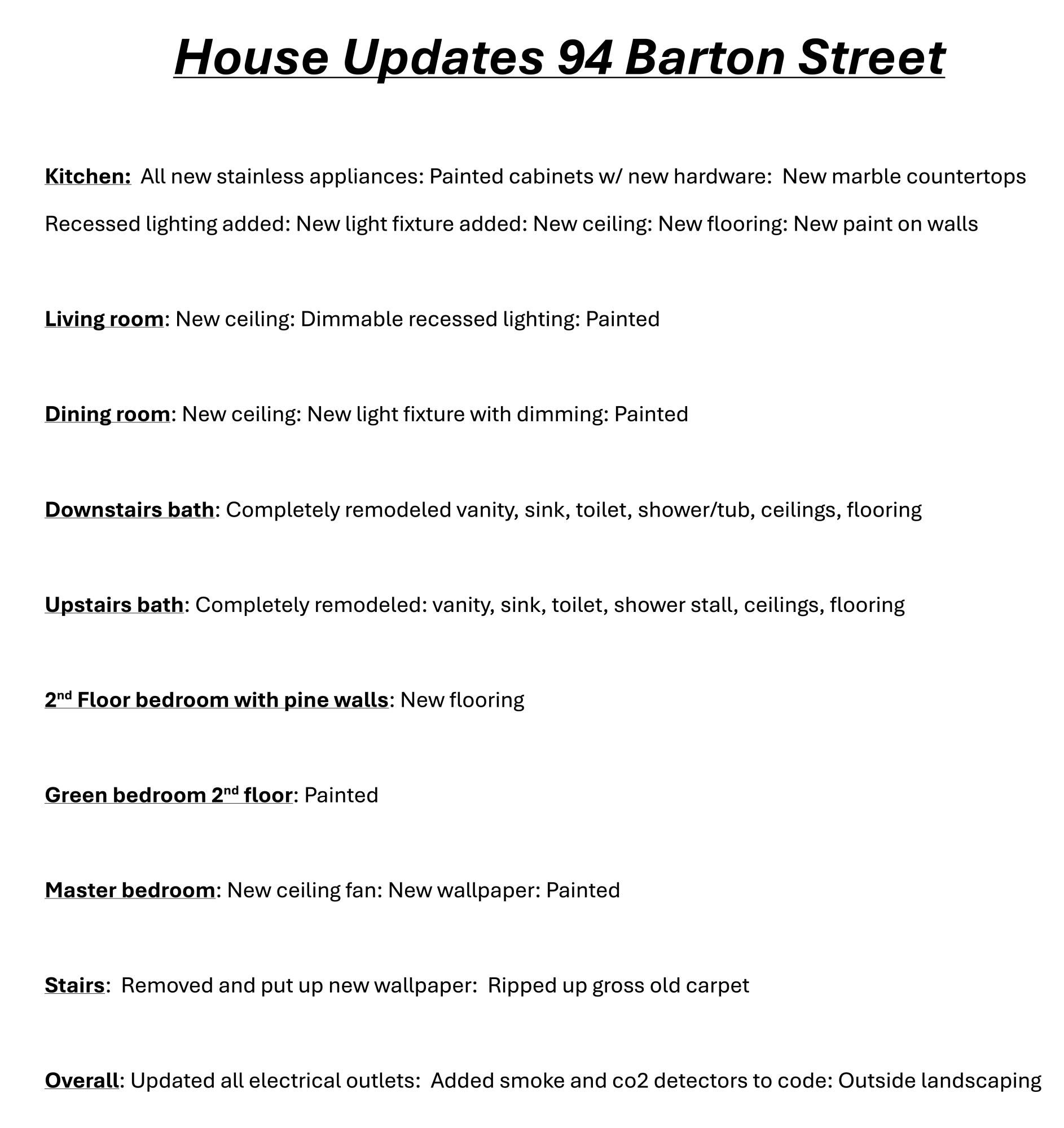 94 Barton Street Presque Isle, ME 04769 - Photo 7 of 62 House Updates 94 Barton Street