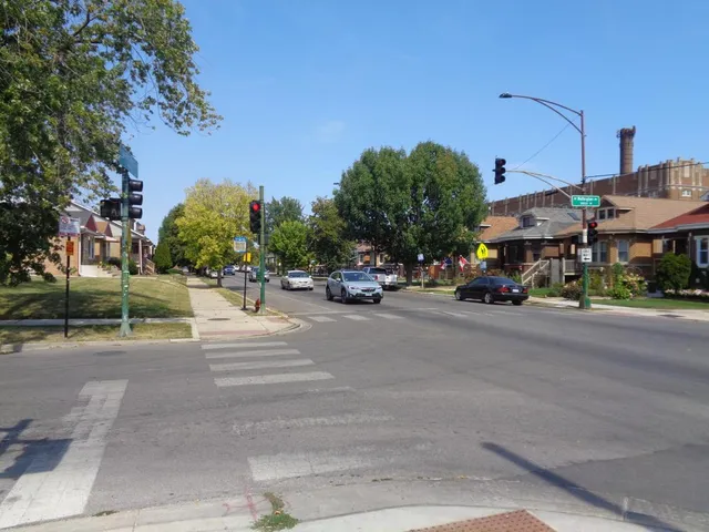 a car parked on the side of the road