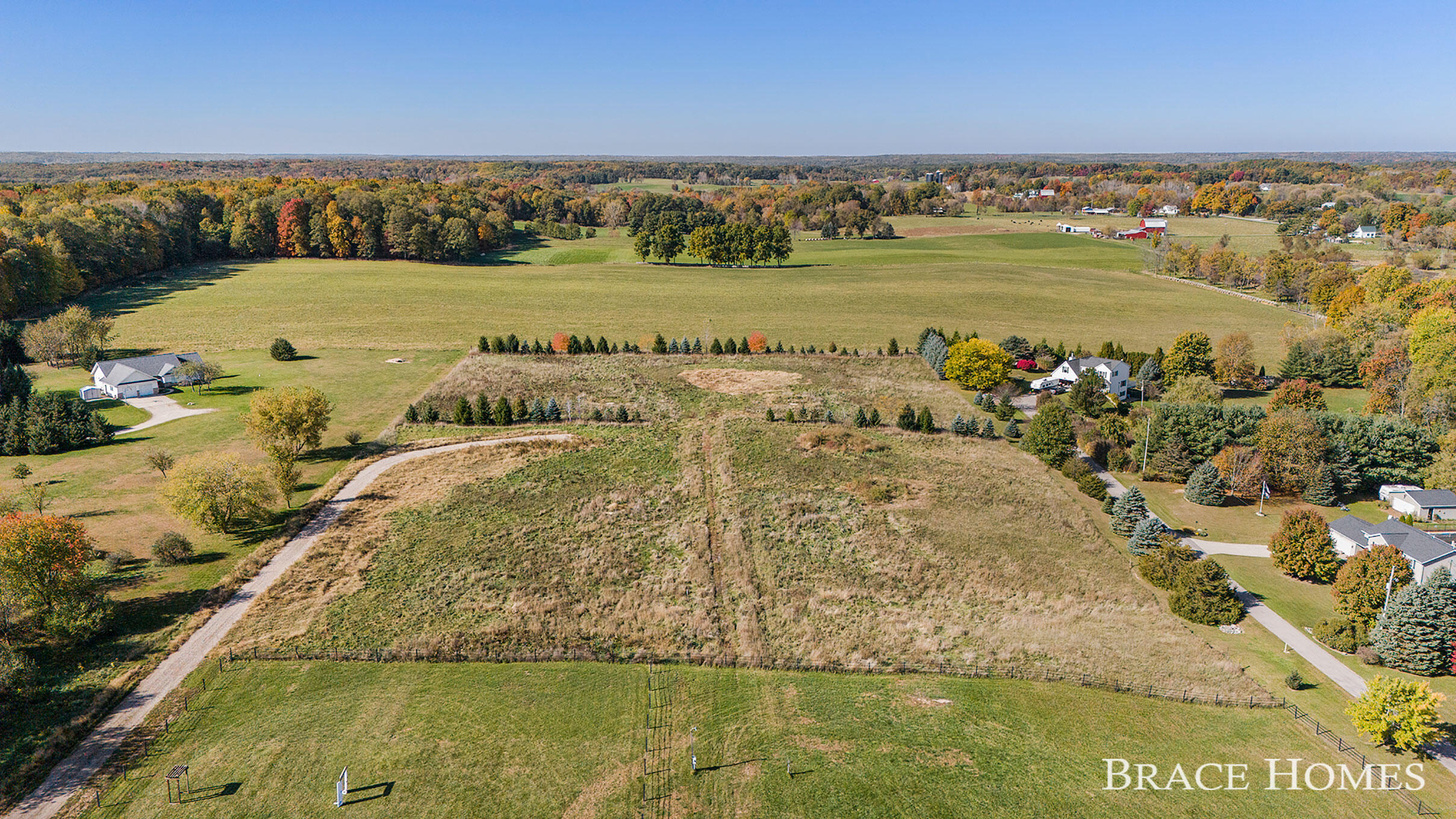 1822 South Marble Road Lowell, MI 49331 - Photo 1 of 18 DJI_20241017121531_0068_D