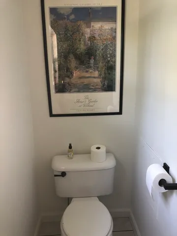 a view of a lake with a mountain