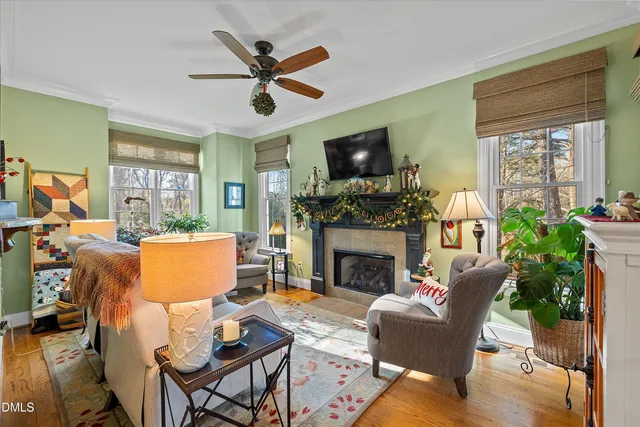 a bathroom with a bathtub and a shower curtain