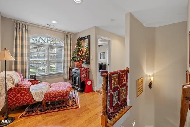 a view of a porch with a yard