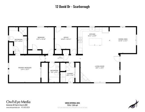 $464,900 | 12 David Drive, Scarborough, ME 04074
