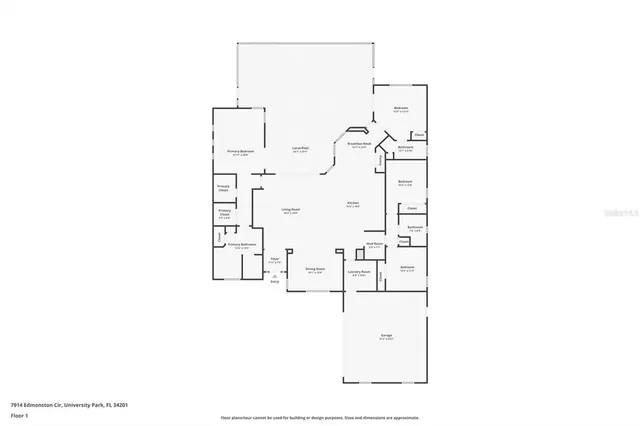 a room with furniture and window