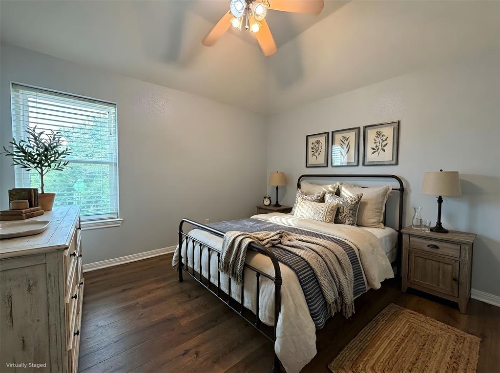 909 Higginbotham Lane China Spring, TX 76633 - Photo 18 of 40 a bedroom with a bed and a window