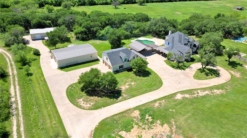 909 Higginbotham Lane China Spring, TX 76633 - Photo 35 of 40 an aerial view of residential house with outdoor space