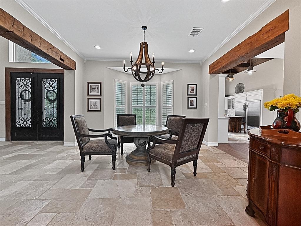 909 Higginbotham Lane China Spring, TX 76633 - Photo 7 of 40 a dining room with furniture and window