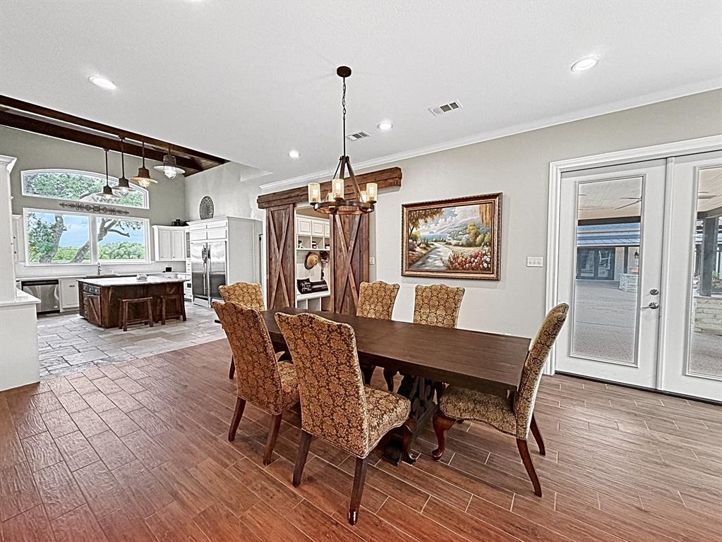 909 Higginbotham Lane China Spring, TX 76633 - Photo 8 of 40 a dining room with furniture and window