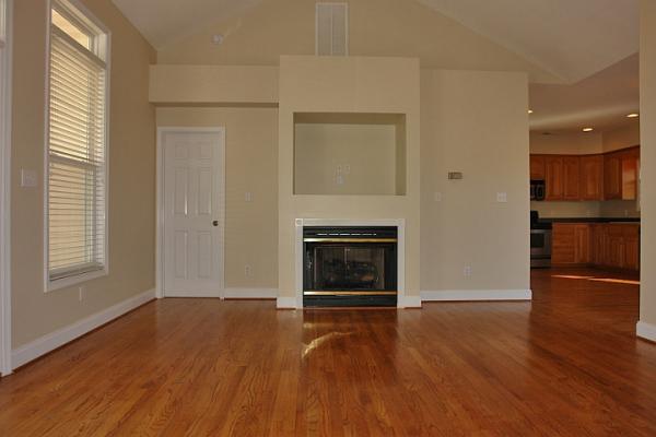 107 Little Creek Road Moneta, VA 24121 - Photo 5 of 13 Great Room with Hardwood Floors &FP