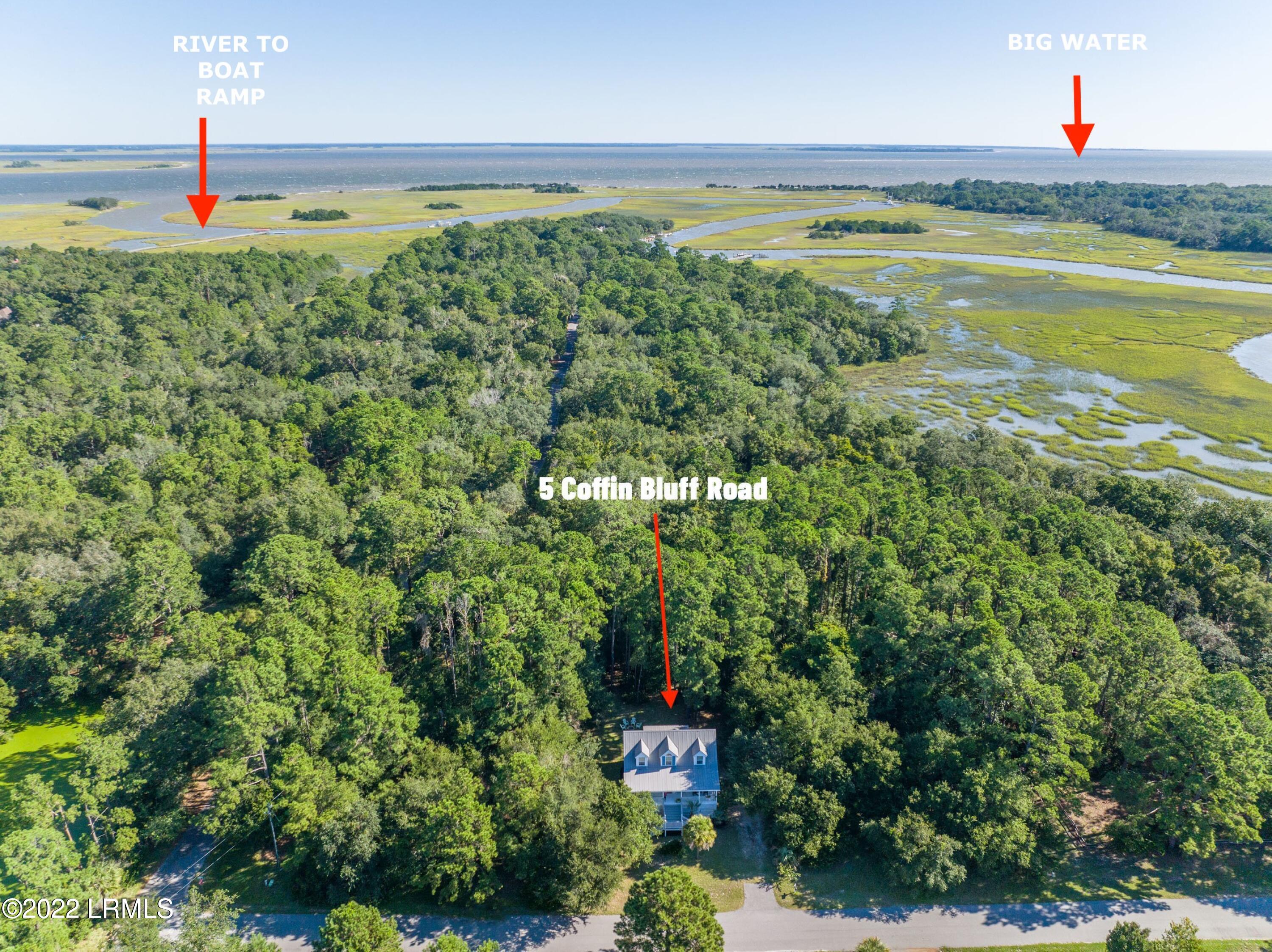 5 Coffin Bluff Road St. Helena Island, SC 29920 - Photo 39 of 39 Big Water