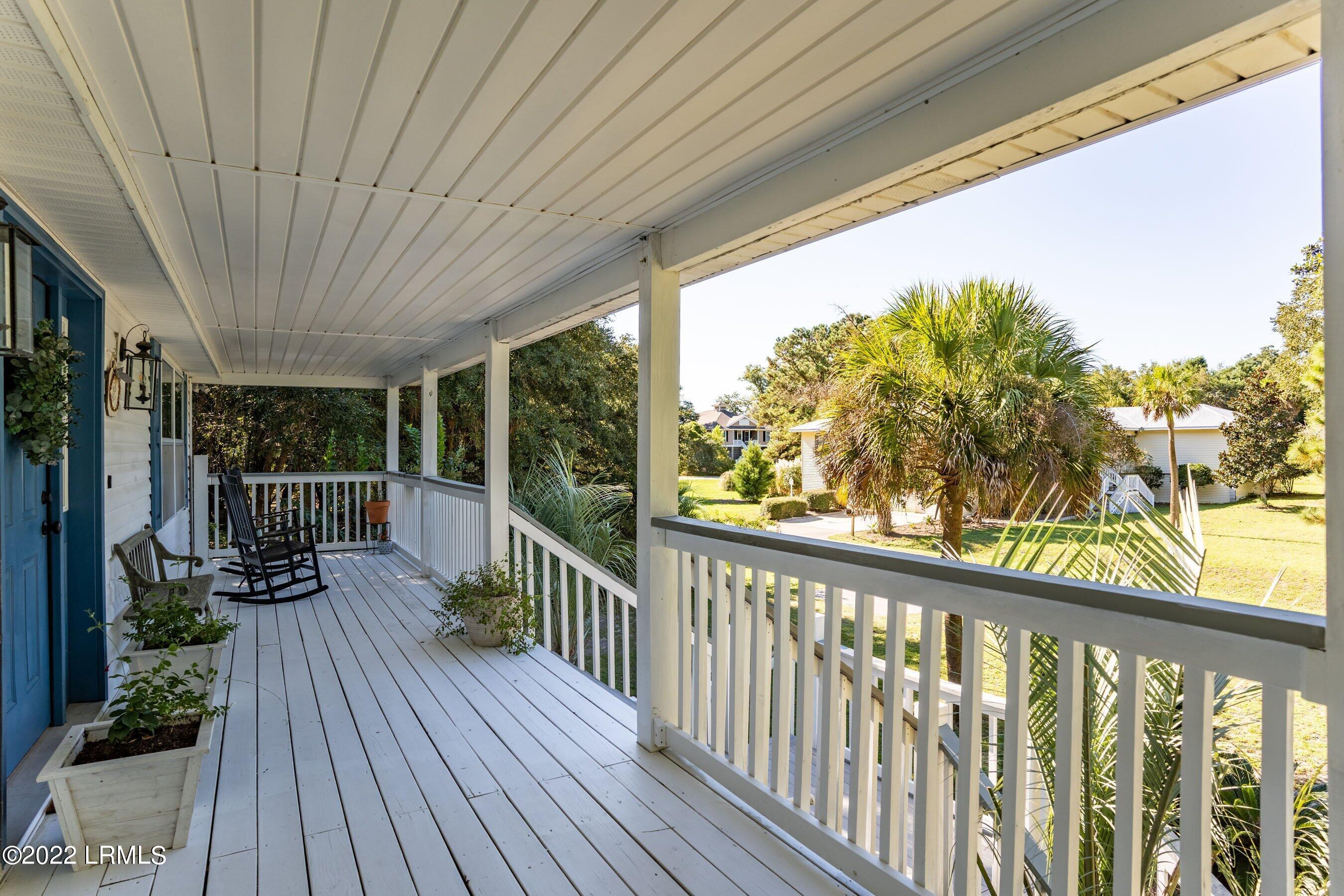 5 Coffin Bluff Road St. Helena Island, SC 29920 - Photo 6 of 39 Front Porch 1