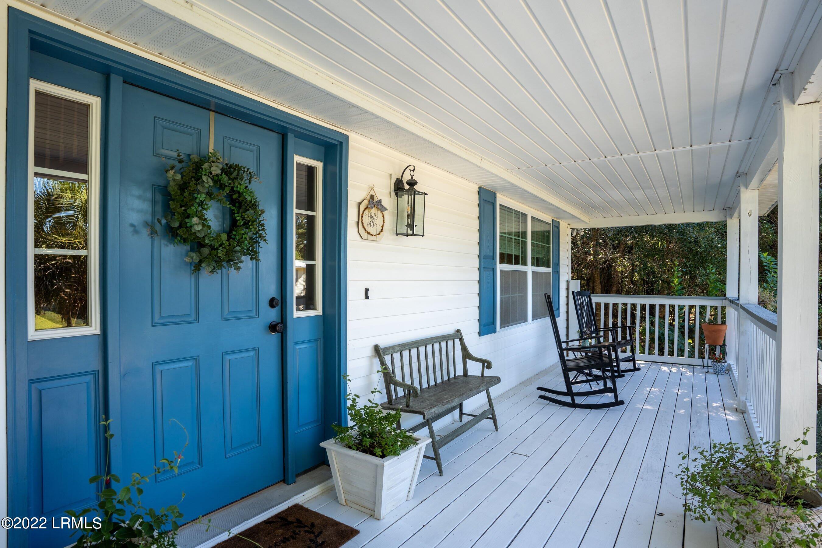 5 Coffin Bluff Road St. Helena Island, SC 29920 - Photo 7 of 39 Front Porch 3
