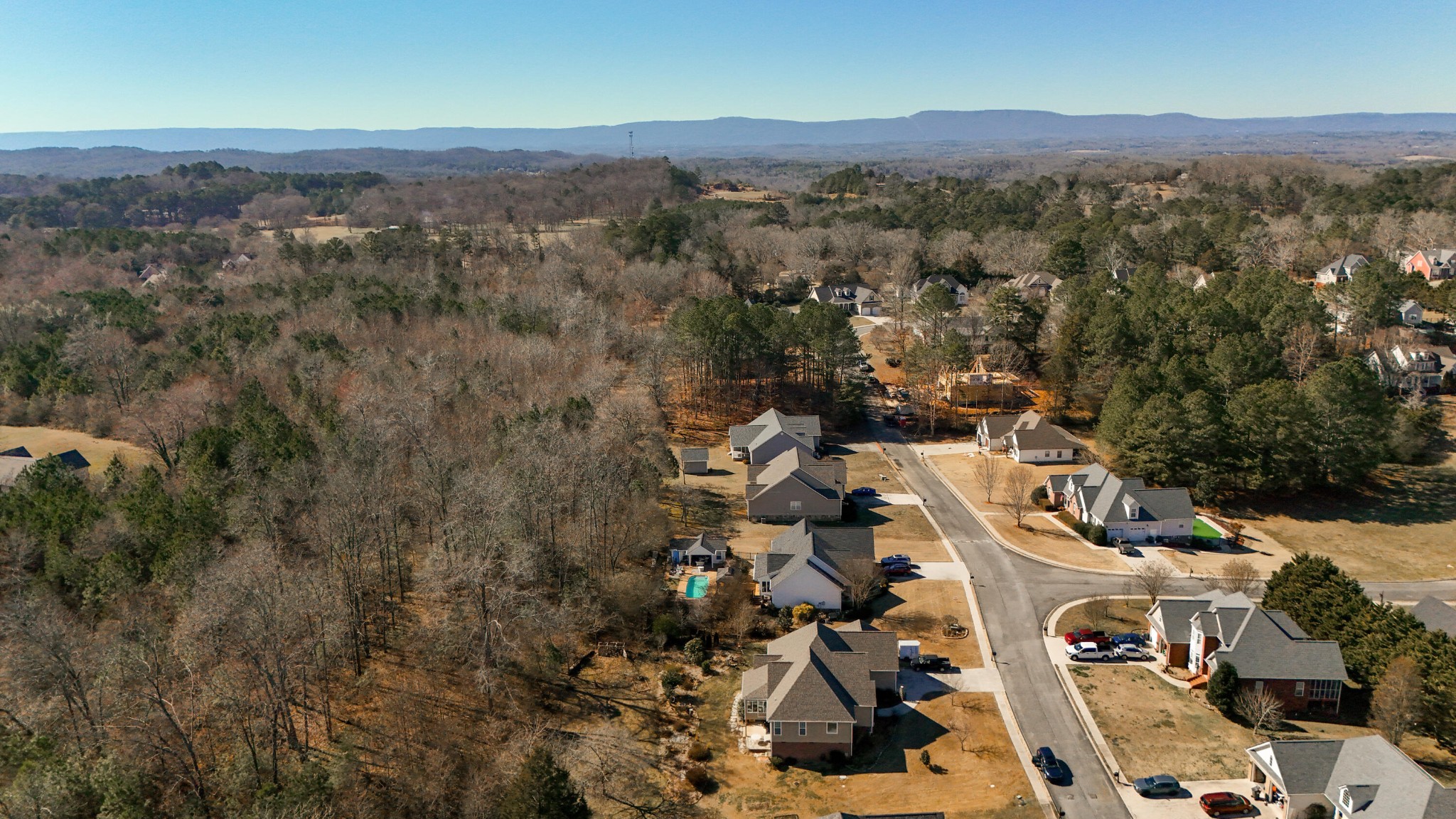 59 Honeysuckle Drive Rock Spring, GA 30739 - Photo 54 of 63 an aerial view of residential houses with outdoor space