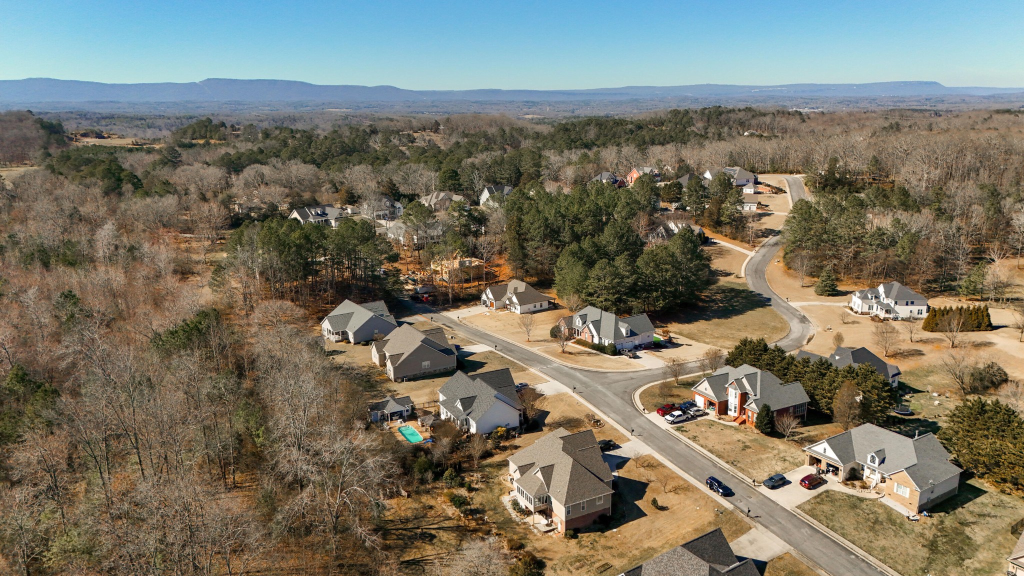 59 Honeysuckle Drive Rock Spring, GA 30739 - Photo 55 of 63 an aerial view of residential houses with outdoor space