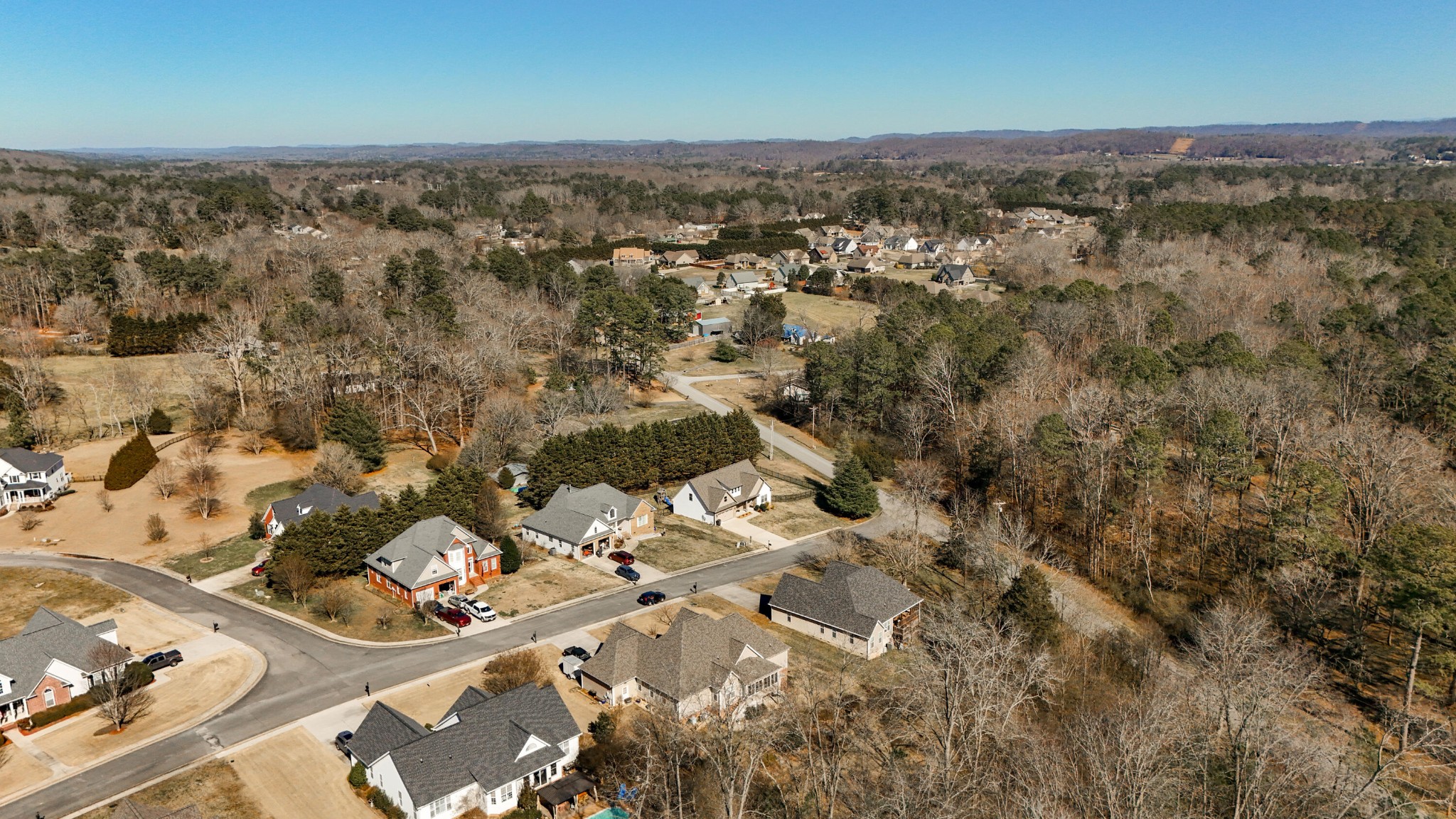 59 Honeysuckle Drive Rock Spring, GA 30739 - Photo 58 of 63 an aerial view of residential house with parking space