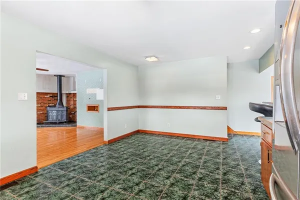 a view of empty room