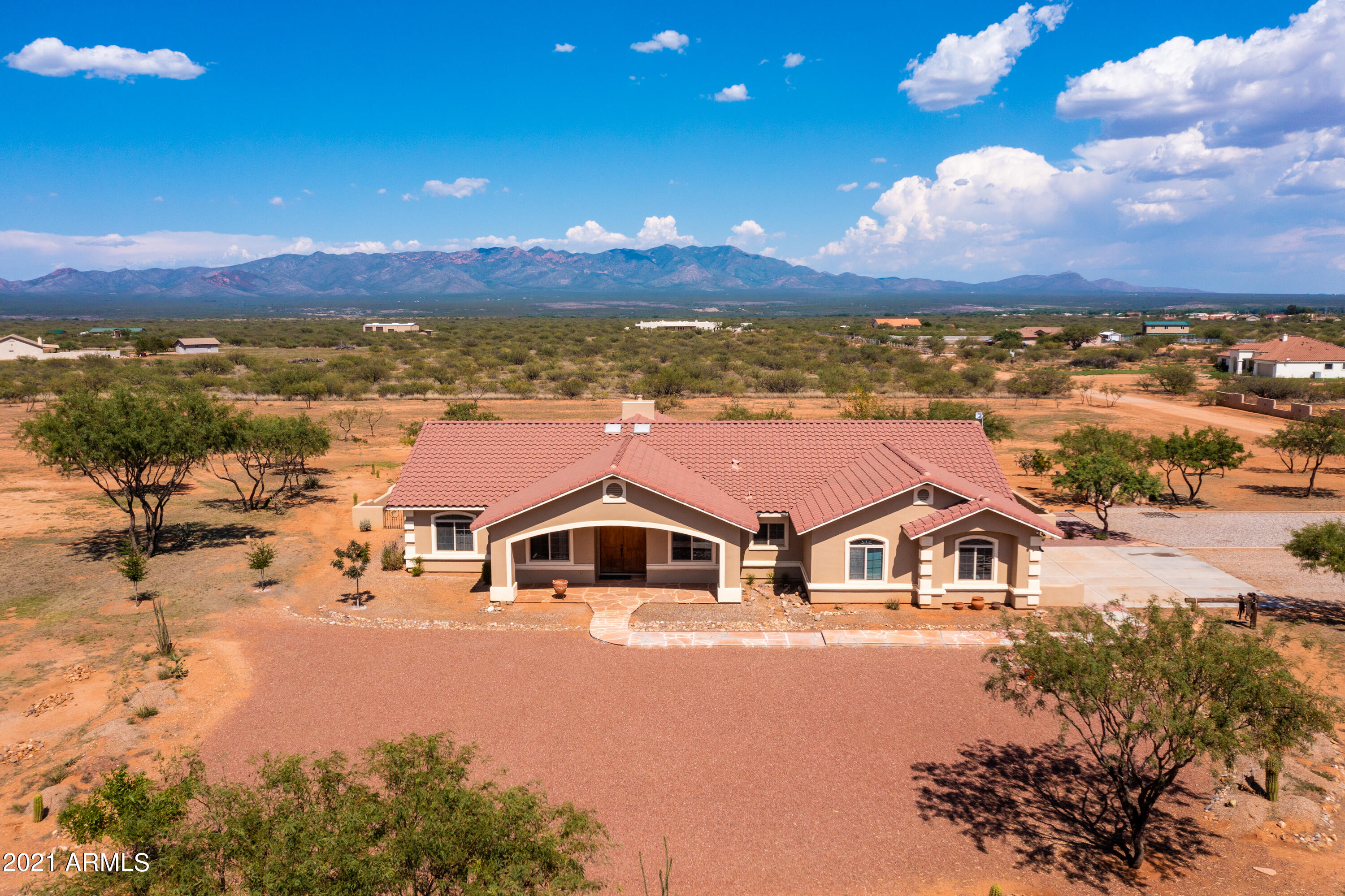 10005 East Rocking W Ranch Road Hereford, AZ 85615 - Photo 1 of 69 Aerial-E Rocking W Ranch Rd-2