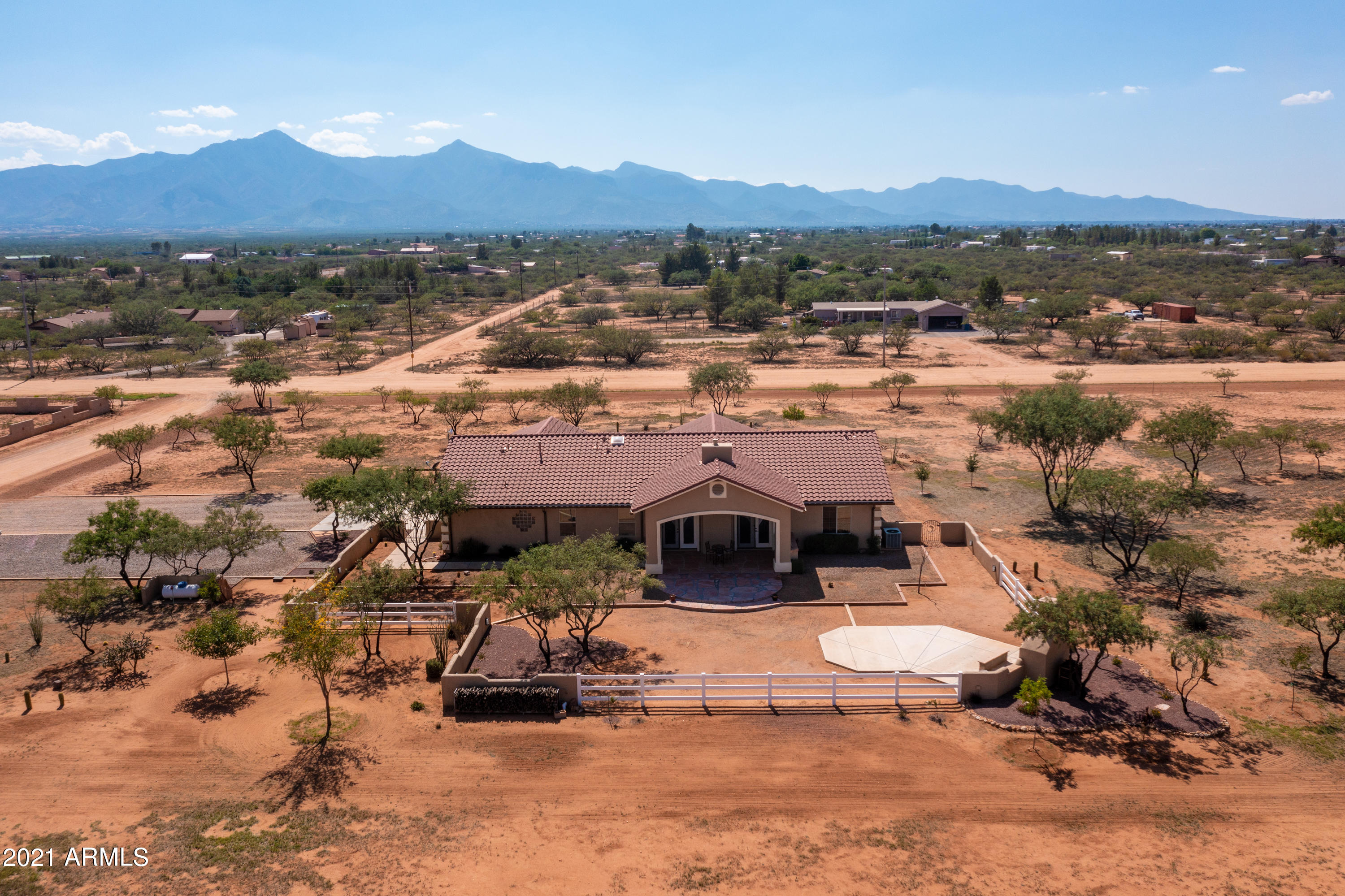 10005 East Rocking W Ranch Road Hereford, AZ 85615 - Photo 60 of 69 Aerial-E Rocking W Ranch Rd-5