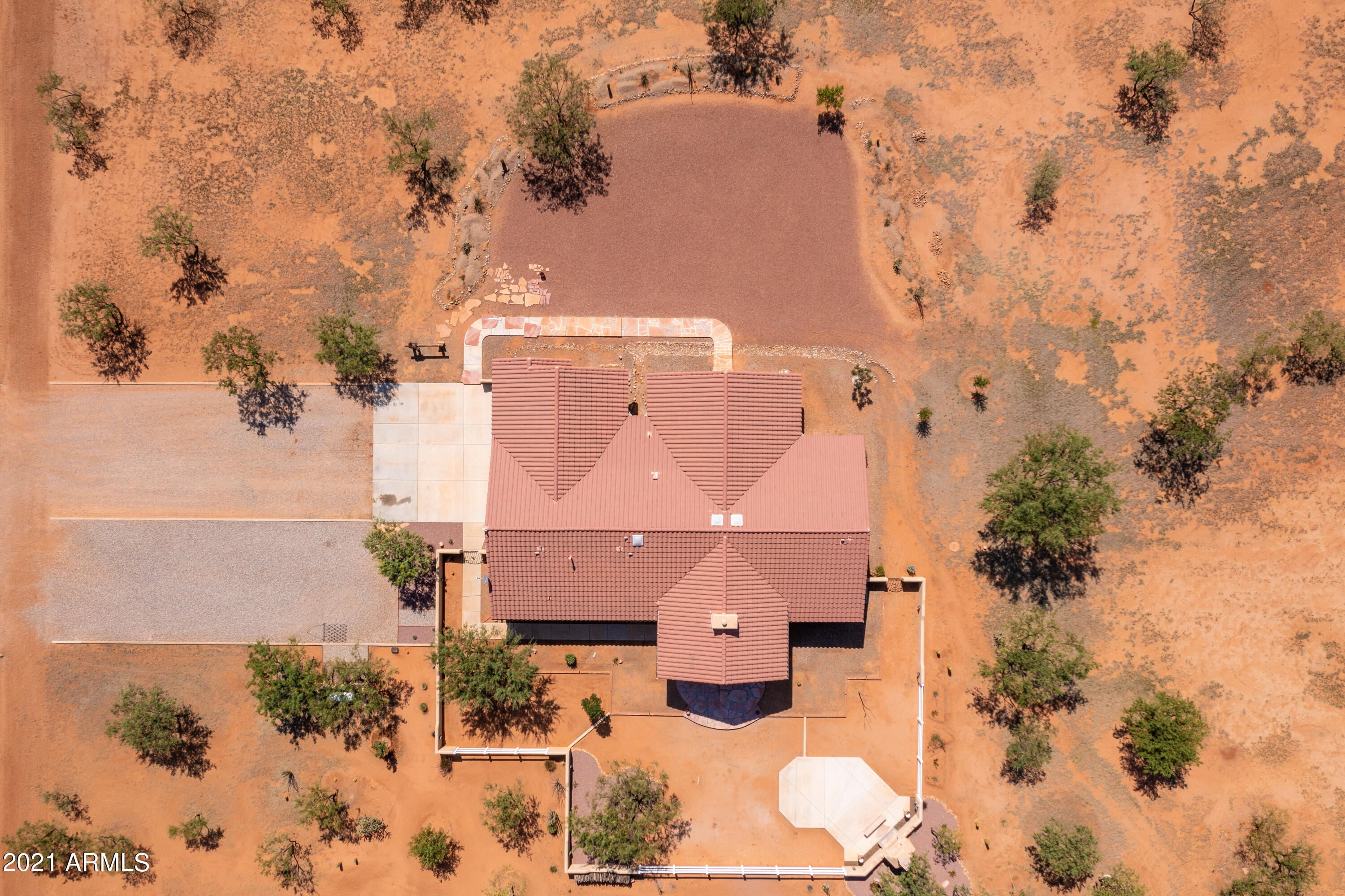 10005 East Rocking W Ranch Road Hereford, AZ 85615 - Photo 68 of 69 Aerial-E Rocking W Ranch Rd-12