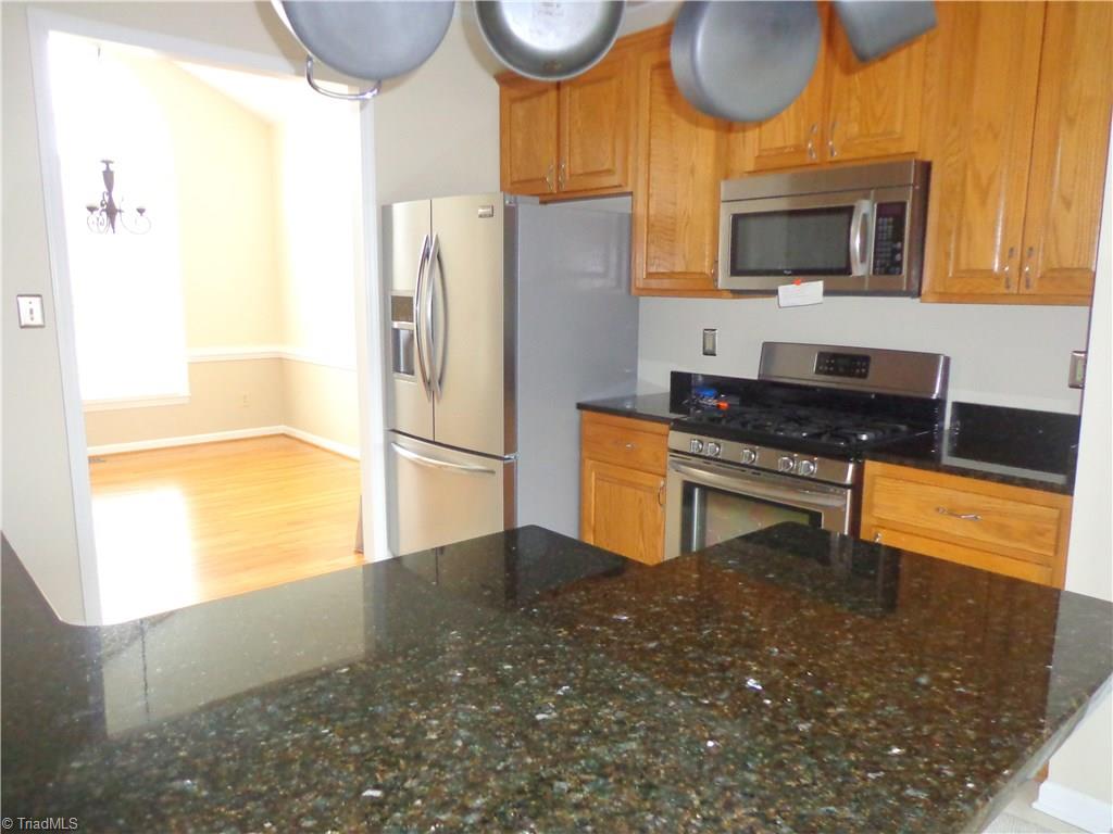 1790 New Salem Road Randleman, NC 27317 - Photo 8 of 21 All Stainless Steel Appliances Remain Including New Gas Range, Refrigerator, Microwave & Dishwasher