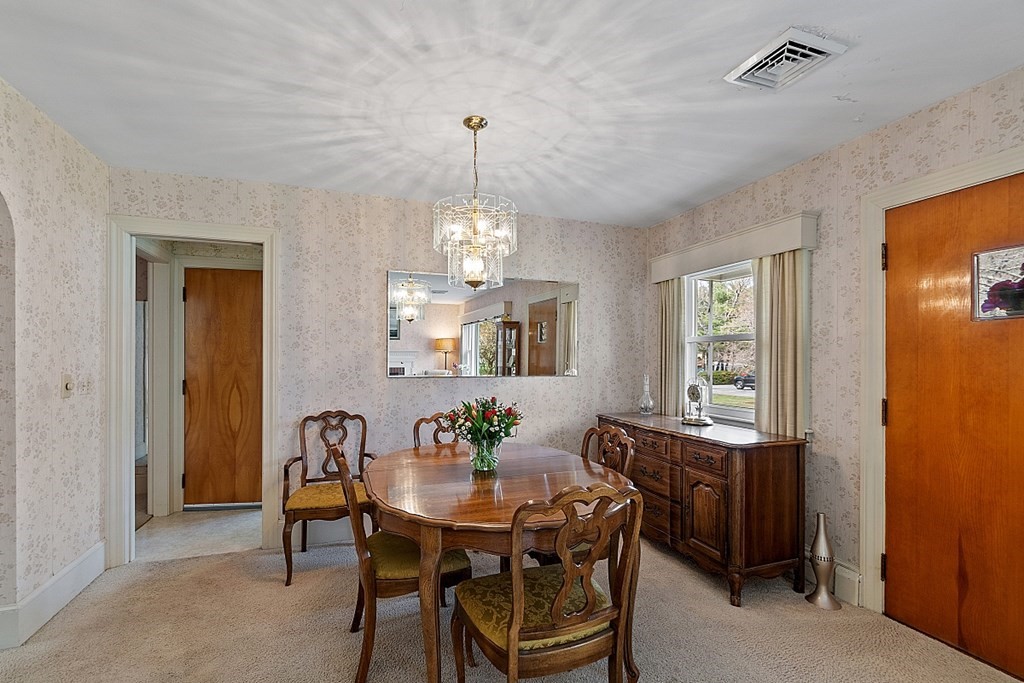 61 Harvard Road Shirley, MA 01464 - Photo 11 of 42 a view of a dining room with furniture and window