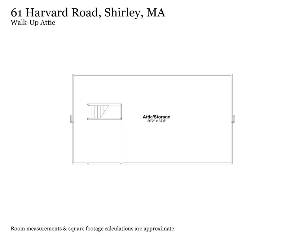 61 Harvard Road Shirley, MA 01464 - Photo 42 of 42 a picture of a room with a floor plan