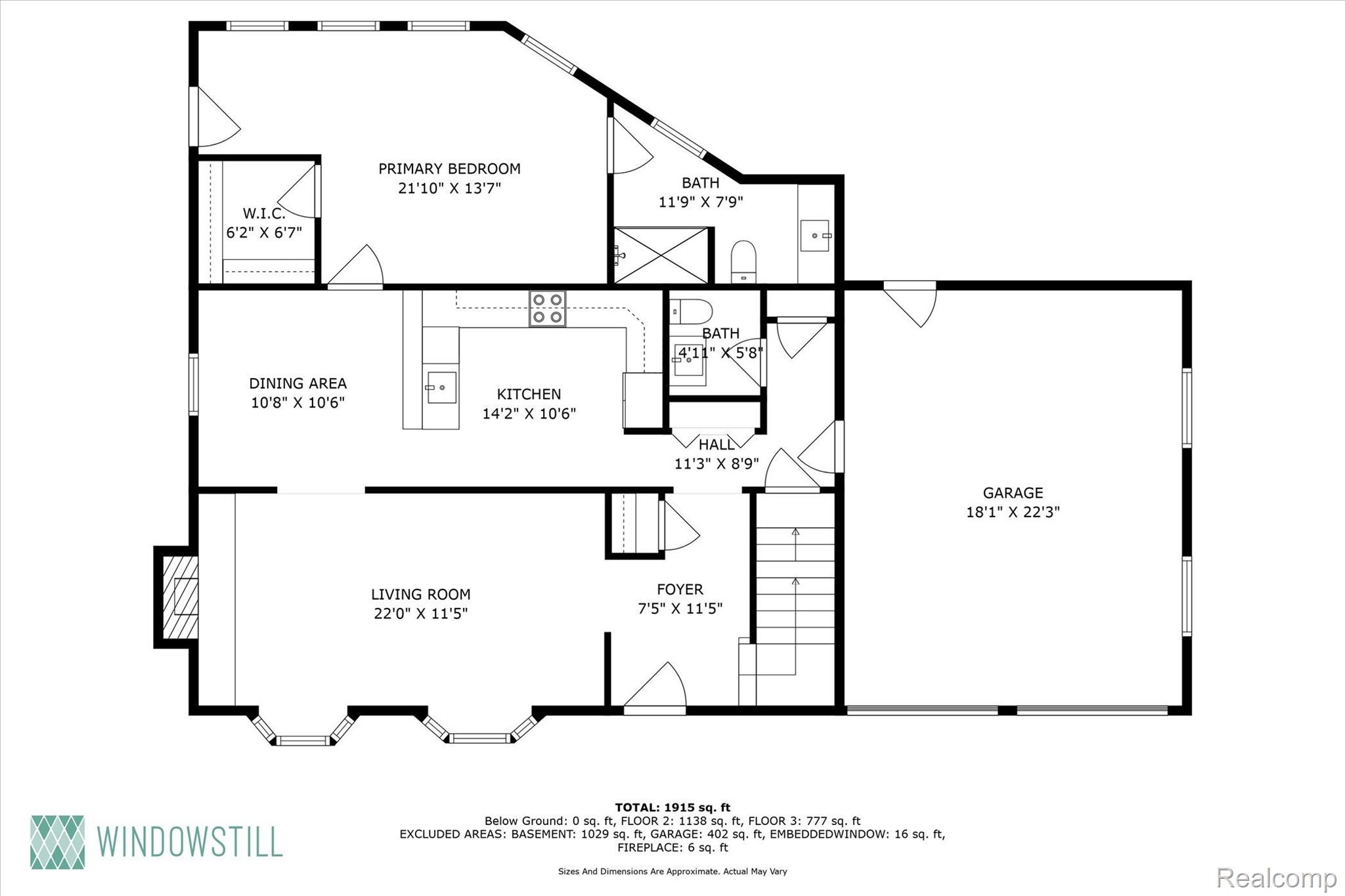 18350 Hickory Ridge Road Fenton, MI 48430 - Photo 28 of 30 Main Floor Layout