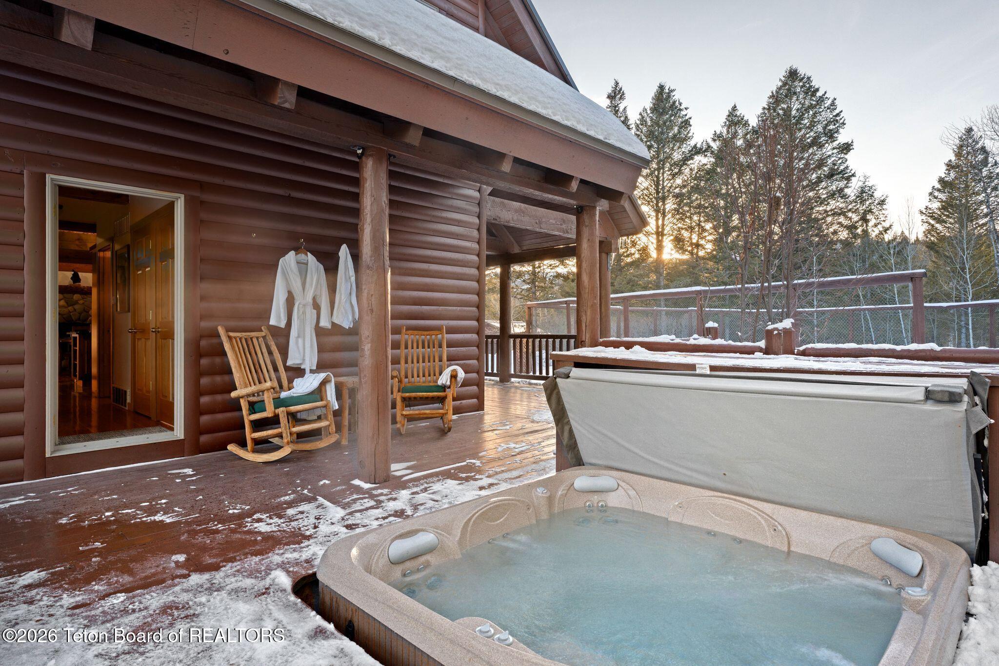 5450 Dry Henderson Road Victor, ID 83455 - Photo 31 of 40 Hot Tub