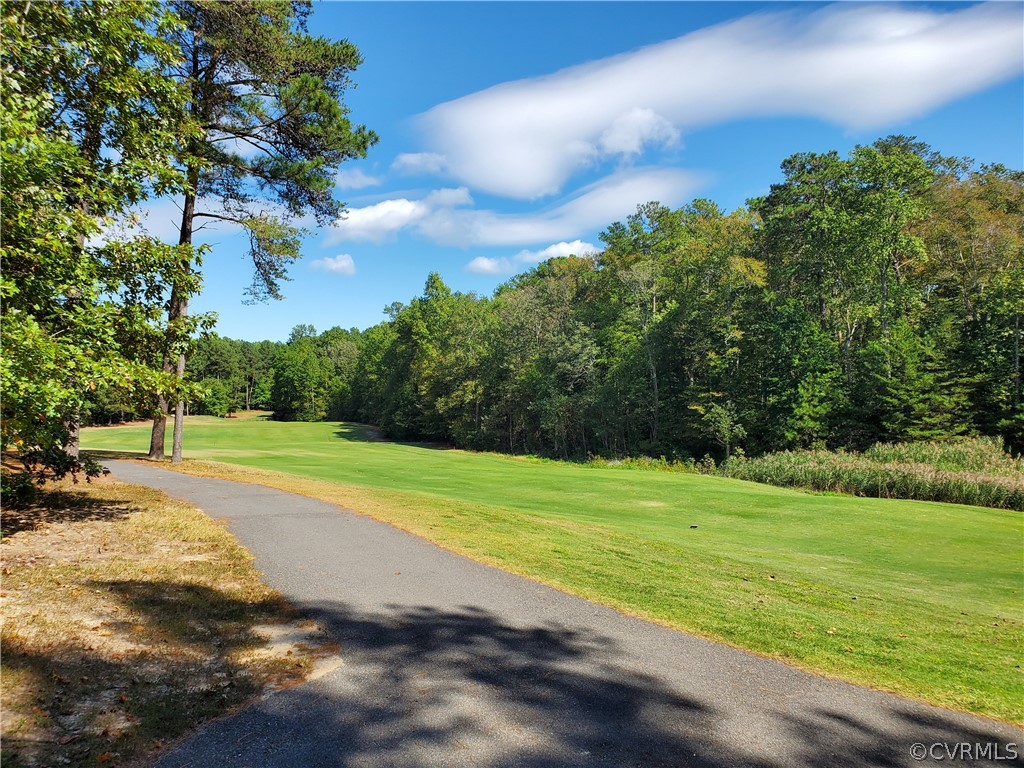 0 Steamboat Road Hartfield, VA 23071 - Photo 1 of 13 a view of a field with a trees in the background