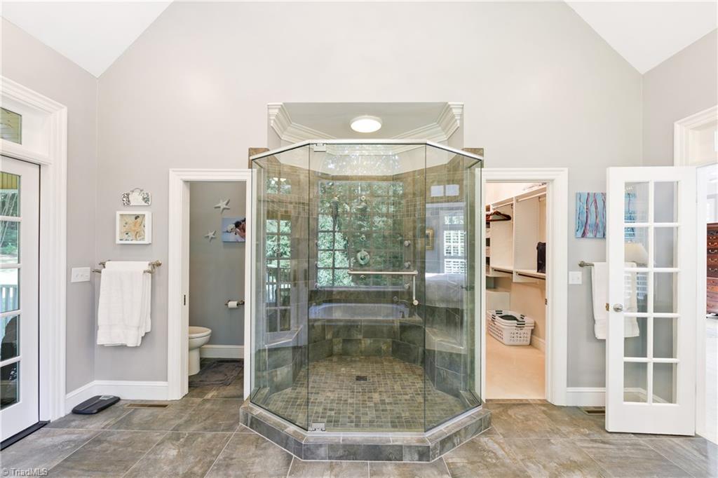 3920 Beechridge Road Winston-Salem, NC 27106 - Photo 18 of 30 Fabulous shower along with huge closet and private water closet